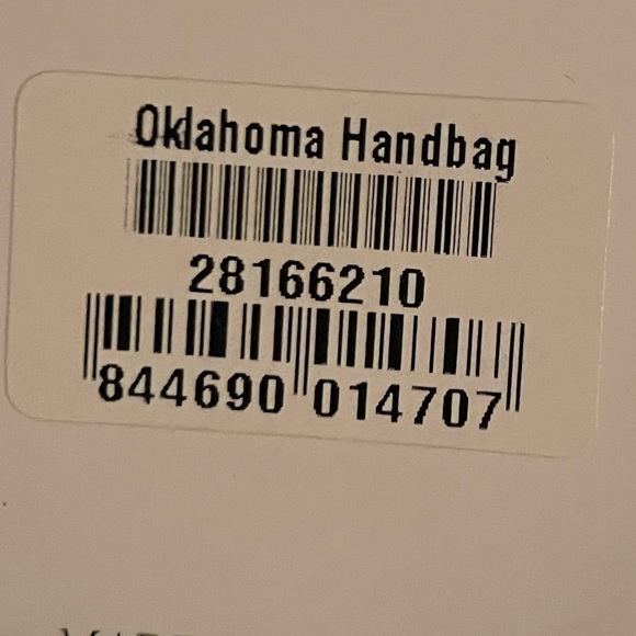 Oklahoma OU University purse with rose accent. - Picture 7 of 7